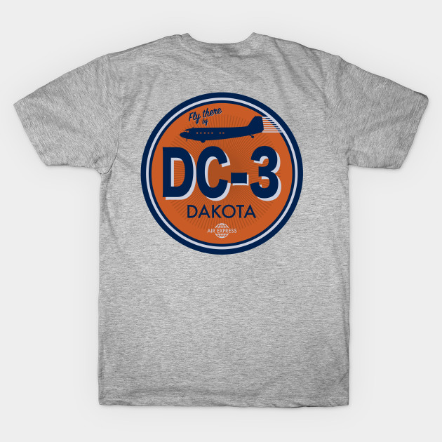 DC-3 Dakota (Front and Back logo) by Tailgunnerstudios